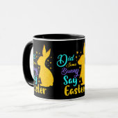 Mug Est-Ce Qu'Un Lapin A Dit Pâques (Devant gauche)