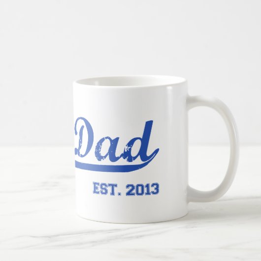 MUG EST DE PAPA. NOUVEAU CADEAU DE FÊTE DES PÈRES DE (Droite)
