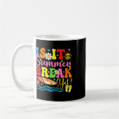 Mug Est-Il Pause Été Pourtant Vacances Enseignant Dern (Gauche)