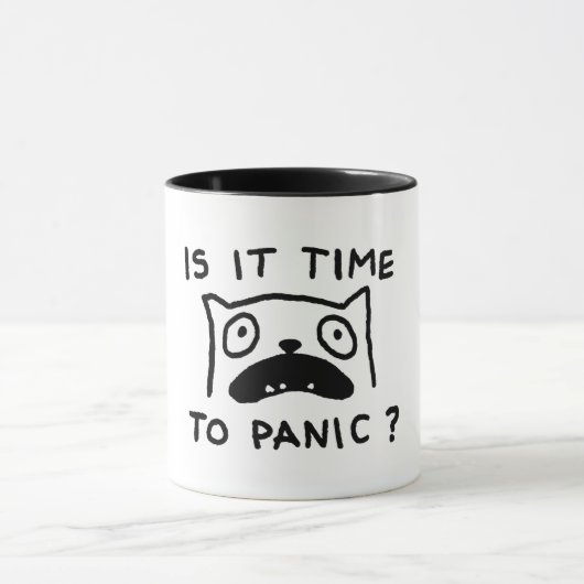 Mug Est-il temps de paniquer (Centre)