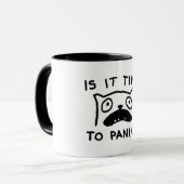 Mug Est-il temps de paniquer (Devant gauche)