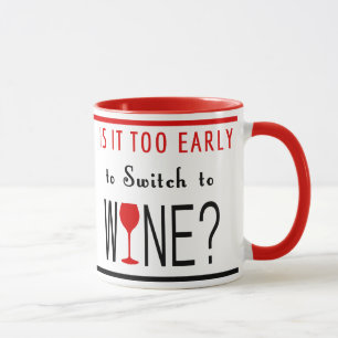 Mug Est il trop tôt pour commuter au vin