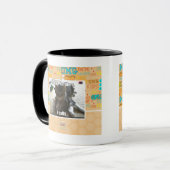 Mug Est l'étreinte. Il aime (Devant gauche)