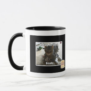 Mug Est l'étreinte. Il aime