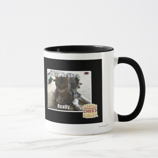 Mug Est l'étreinte. Il aime (Droite)