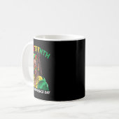 Mug Est Ma Fête de l'Indépendance Filles Noires Femmes (Devant gauche)