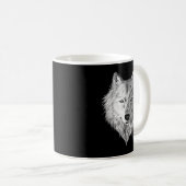 Mug est mon T-shirt loup (Devant droit)