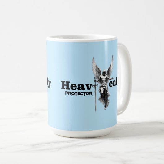 Mug Estampa Anjo - Heavenly Protector - Caneca (Devant droit)