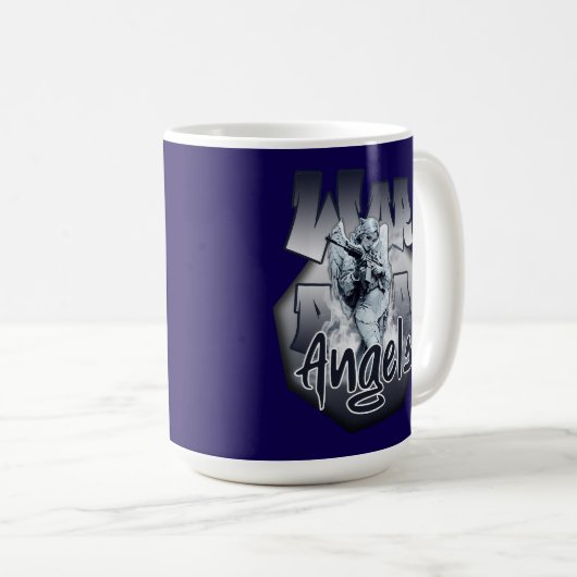 Mug Estampa Anjo - Warrior Angels - Caneca (Devant droit)