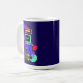 Mug Estampa Game - Retro Arcade Game - Caneca (Devant gauche)