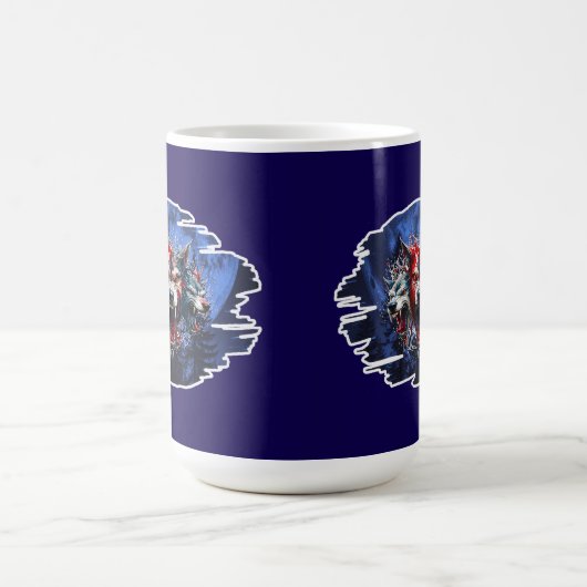 Mug Estampa Graffiti - Cerberus Wolves - Caneca (Centre)