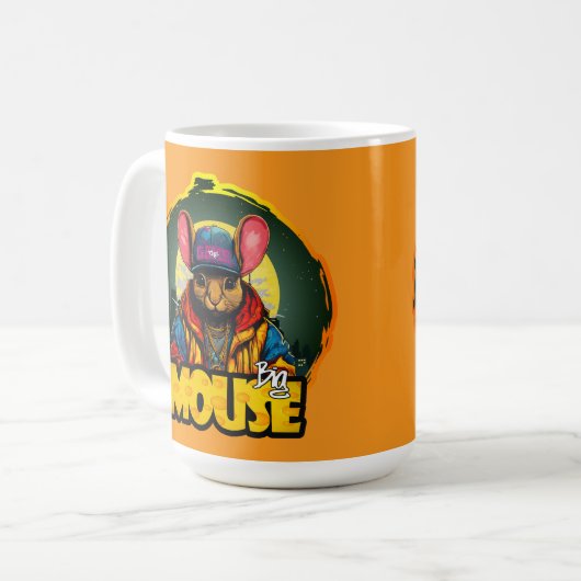 Mug Estampa Hip Hop - Big mouse - Caneca (Devant gauche)