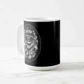 Mug Estampa Hip Hop - Hip Hop Skull Vibes - Caneca (Devant gauche)