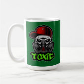 Mug Estampa Hip Hop - TOXIC - Bone (Gauche)