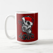 Mug Estampa Hip Hop - Toxic Skull - Caneca (Gauche)