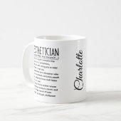 Mug Esthéticien (Devant gauche)