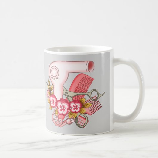 Mug Esthéticienne Pensée Rose (Droite)