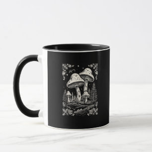 Mug esthétique Cottagecore Champignon Goblincore Mycol