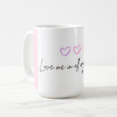Mug esthétique de l'amour (Devant gauche)