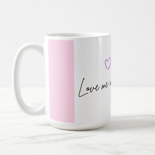 Mug esthétique de l'amour (Gauche)