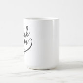 mug esthétique de remerciement (Centre)