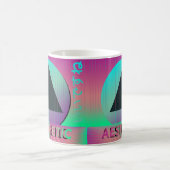 Mug esthétique des ondes de vapeur (Centre)