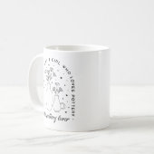 Mug esthétique féminine amateur de poterie (Devant gauche)