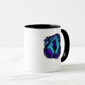 Mug Esthétique Fey Gothique Emo Goblincore Graphisme (Devant droit)