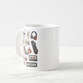 Mug esthétique garçon rockstars (Devant gauche)