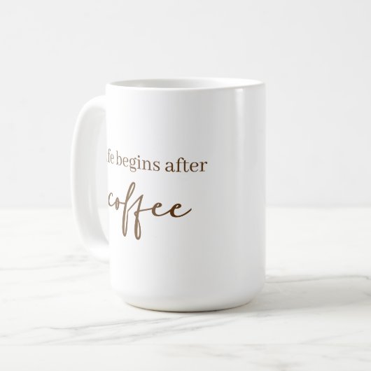 Mug Esthétique mignon (Devant gauche)