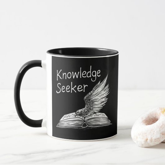 Mug Esthétique minimaliste (Avec donut)