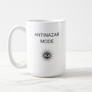 Mug Ésthétique Minimaliste Anti Nazar Mauvais Œil