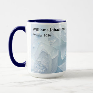 Mug Esthétique minimaliste de la nature au dégel hiver