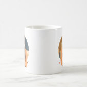 Mug Esthétique moderne de maman de chien avec un chiot (Centre)