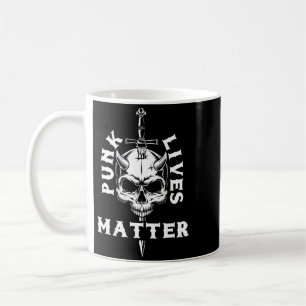Mug Esthétique musicale rock squelette crâne punk masc