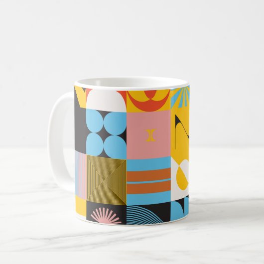 Mug Esthétique néomoderne de la brutalité conception p (Devant gauche)
