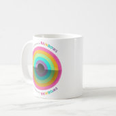 Mug Esthétique Rainbowcore (Devant gauche)