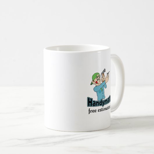 MUG ESTIMATIONS LIBRES À HANDYMAN (Devant droit)