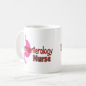 Mug Estomac unique d'INFIRMIÈRE de gastroentérologie (Devant gauche)