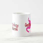 Mug Estomac unique d'INFIRMIÈRE de gastroentérologie (Centre)