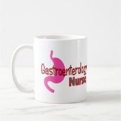 Mug Estomac unique d'INFIRMIÈRE de gastroentérologie (Gauche)