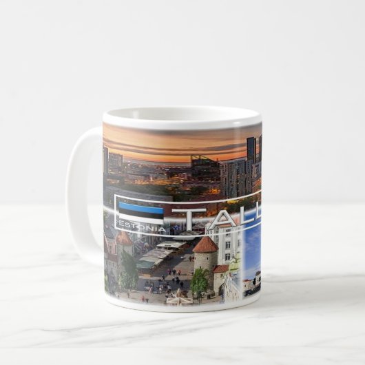 Mug Estonie - Tallinn - (Devant gauche)