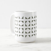Mug Estrutura 4 | Verde Sálvia (Devant gauche)