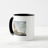 Mug Estuaire de rivière avec un château (Devant gauche)