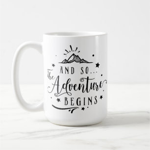 Mug Et ainsi l'aventure commence rétro