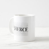 Mug Et bien qu'elle soit mais peu, elle est féroce (Devant gauche)