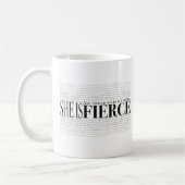 Mug Et bien qu'elle soit mais peu, elle est féroce (Gauche)