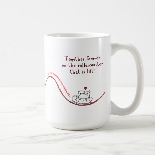 Mug "ET coeur LTT " (Droite)