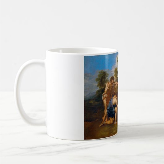 Mug Et dans Arcadia ego, Poussin (Gauche)