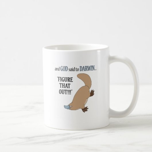 Mug Et Dieu a dit à Darwin…. (Droite)